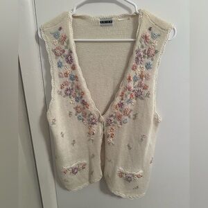 Erika Soft Cream Knit Top